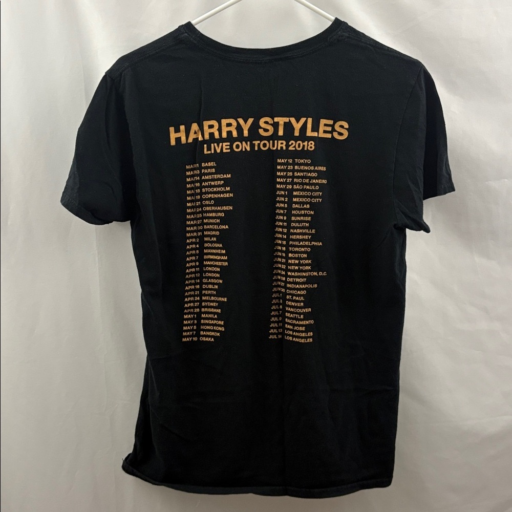 Harry Styles Live On Tour 2018 Concert Merch T Shirt Medium - Picture 6 of 7